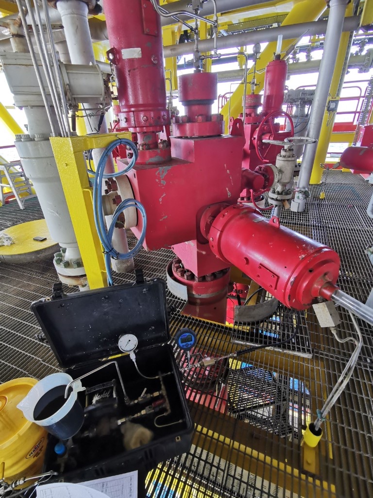 Field E control-line leak diagnostic & rectification