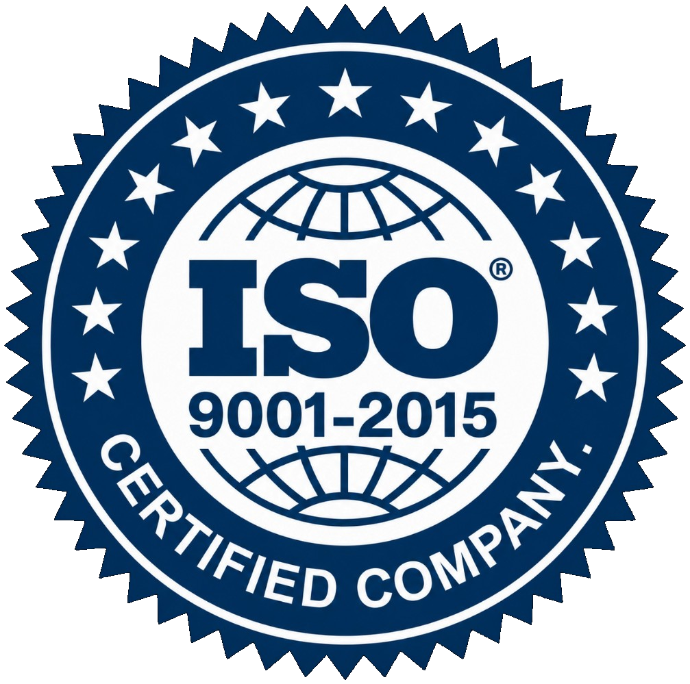ISO 9001:2015 Certified Company seal